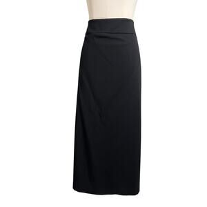 Amanda Smith Pencil Skirt 10 Black Midi High Waist Office Career Twee Academia